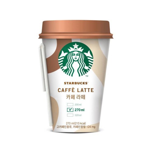 스타벅스 카페라떼 (270ML)ㅣ롯데마트 제타 최상의 신선 식품과 다양한 간편식을 롯데마트 제타에서 만나보세요