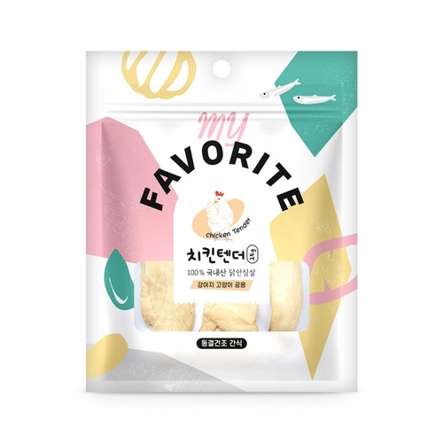  my favorite 수제간식 치킨텐더 (25G)