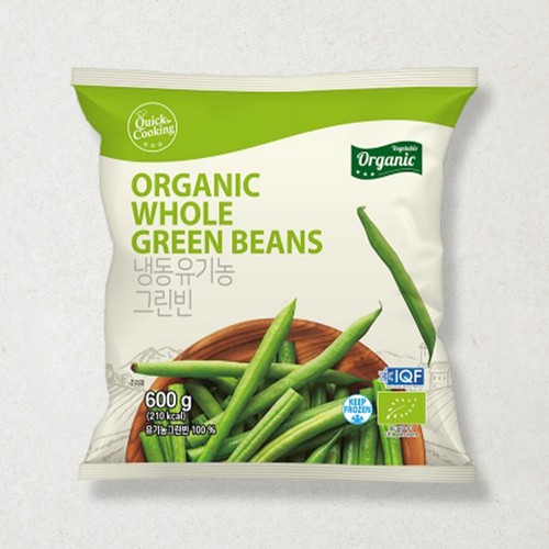 냉동 유기농 그린빈 (600G)