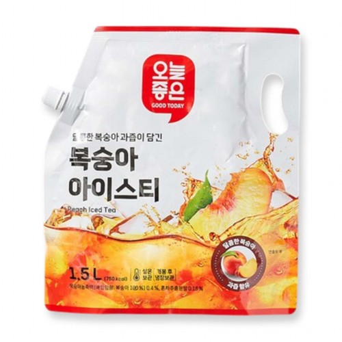 오늘좋은 복숭아 아이스티 (1.5L)