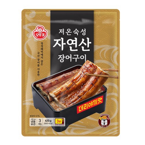 오뚜기 저온숙성 데리야끼장어구이 (420G)