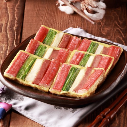 꼬지없이 부쳐낸 오미산적 (450G)