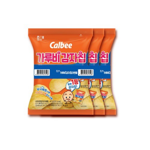 해태 가루비감자칩 (40G*3입)