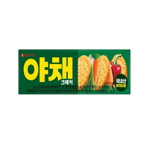 롯데 야채크래커 (55G)