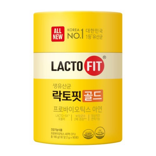 종근당건강 락토핏 골드 90포 (2G*90포)