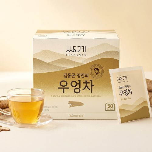 쌍계명차 김동곤 명인의 우엉차 (1G*50입)