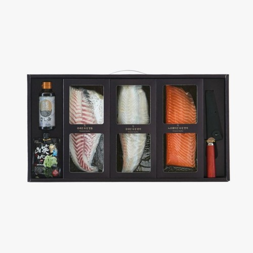[추석 선물세트 사전예약] 다시마 숙성 사시미 오마카세 (800G)