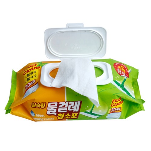 실속형 물걸레청소포 (중형) (30매)