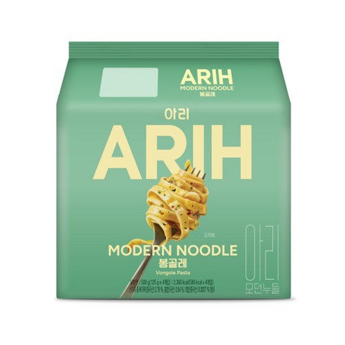 팔도 아리 모던누들 봉골레 (125G*4)