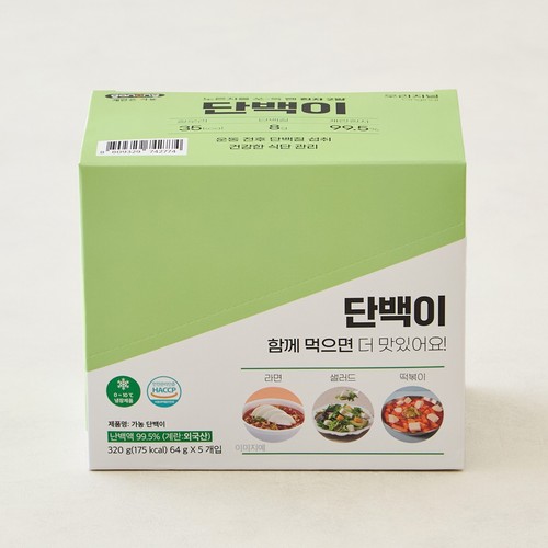 가농 단백이 오리지널 5입 (64G*5입)
