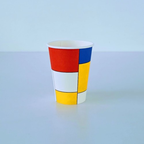늘푸른 패턴 테이크아웃 종이컵 (380ML*100입)