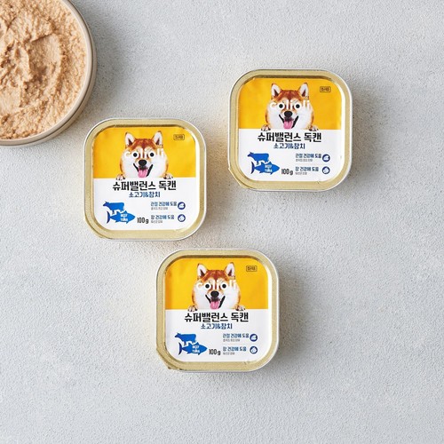 콜리올리 슈퍼밸런스 독캔 (소고기&참치) (300G)