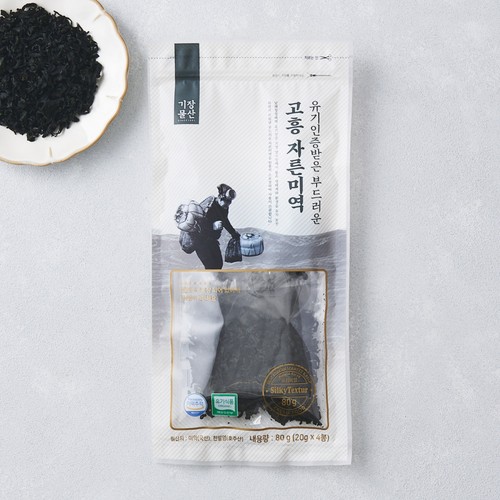 유기인증 받은 고흥 자른미역 (80G)