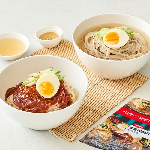 요리하다 동치미물냉면 (2인)+함흥 비빔냉면 (2인) (1268G)