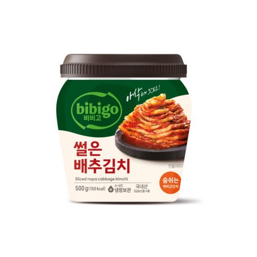 CJ 비비고 썰은배추김치 (PET) (500G)