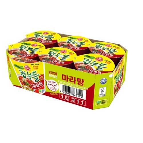 오뚜기 컵누들 마라탕 (44.7G*6)