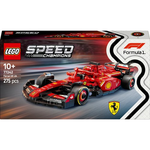 스피드챔피언 레고 Ferrari SF 24 F1 레이스 카 (77242) (10세 이상)