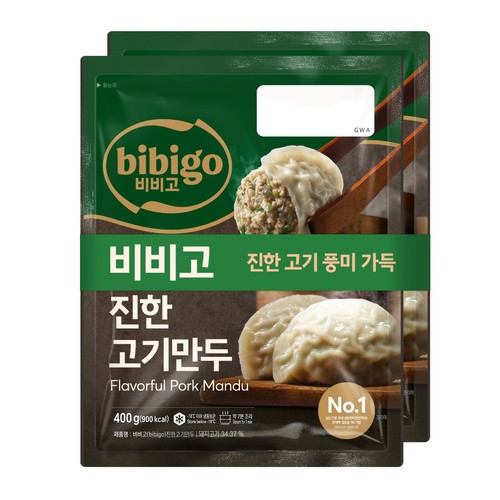 CJ 비비고 진한고기만두 (400G*2)