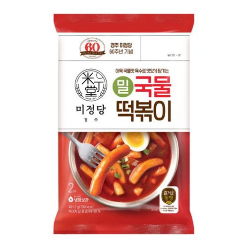 CJ 미정당 밀국물떡볶이 (401G)