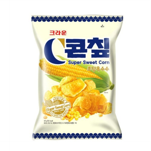 크라운 콘칩 초당옥수수 (148G)