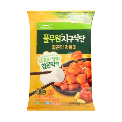 풀무원 지구식단 찰곤약떡볶이 2인 (403G)