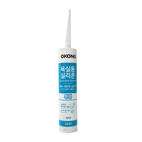 오공 욕실용 실리콘 (투명) (300ML)