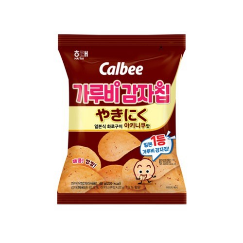 해태 가루비감자칩 야키니쿠맛 (40G)