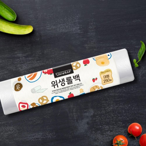 유니랩 위생롤백 (대형) (250매)