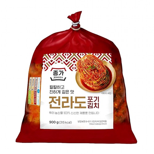 대상 종가 전라도 포기김치 (900G)