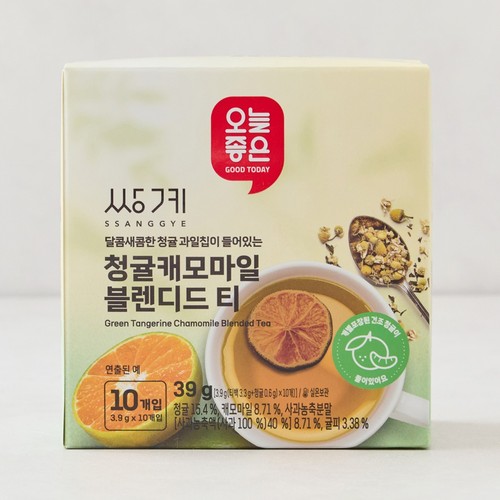 오늘좋은 청귤캐모마일 블렌디드 티 (3.9G*10입)