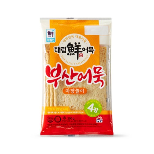 사조대림 대림선어묵 부산어묵 마당놀이 (200G)