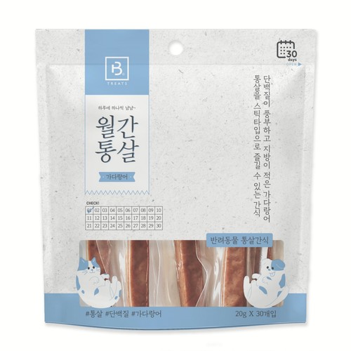월간통살 (가다랑어) (20G*30P)