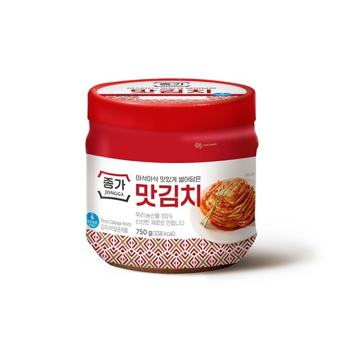 대상 종가 아삭아삭 맛있게 썰어담은 맛김치 (750G)ㅣ롯데마트