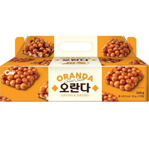 [추석 선물세트 사전예약] 청우 오란다세트(조청&견과) (540G)