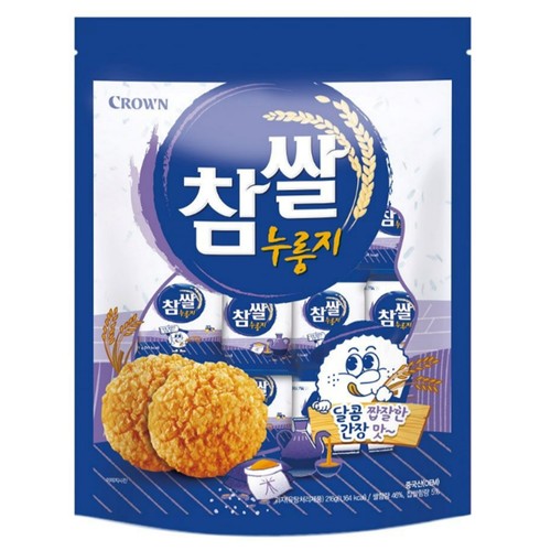 크라운 참쌀 누룽지 (216G)