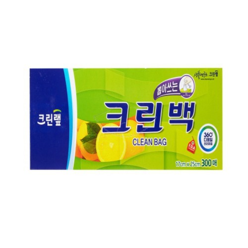 뽑아쓰는 크린백(미니) (17*25cm*300매)