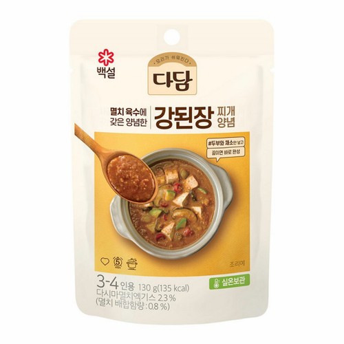 다담 강된장 찌개양념 (130G)