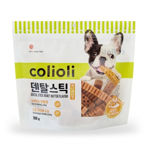 콜리올리 덴탈스틱 (허니버터) (300G)