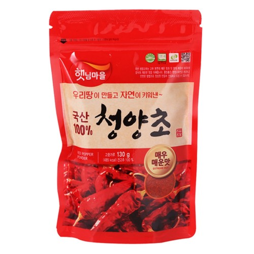 영양농산 햇님마을 청양초 고춧가루 (130G)