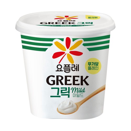 빙그레 요플레 그릭 마일드 무가당 플레인 (900G)