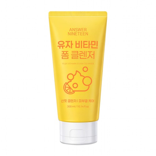 앤서나인틴 유자비타민 폼 클렌저 (300ML)
