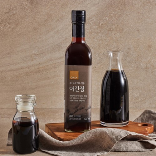  ORGA 제주 전통 어간장 (420ML)