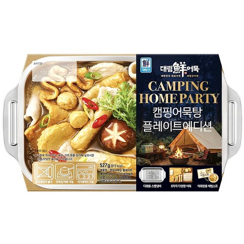 사조대림 캠핑용어묵탕 플레이트 에디션 (527G)