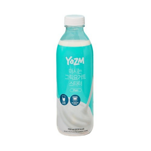 요즘 마시는 그릭요거트 무가당 플레인 (750ML)