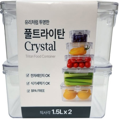 셰프웨어 풀트라이탄 크리스탈 1.5L (2P기획)