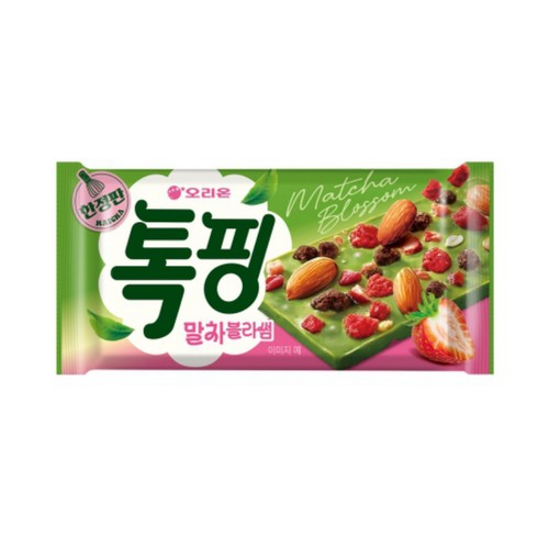 오리온 톡핑 말차블라썸 (43G)