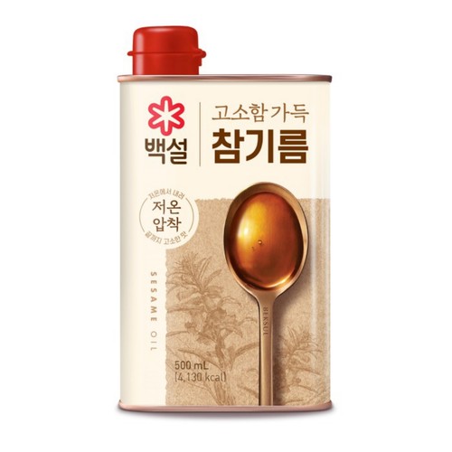 백설 고소함가득 참기름 (500ML)
