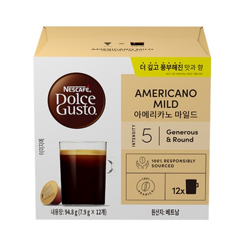 네스카페 돌체구스토 아메리카노 마일드 (7.9G*12입)