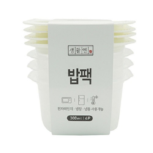 생활엔 밥팩(4P) (300ML)