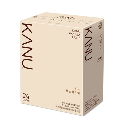 동서 맥심 카누 바닐라라떼 (17.3G*24입)